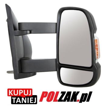 Ogłoszenie - ORYGINALNE Lusterko Prawe Długie Fiat Ducato Peugeot Boxer Citroen Jumper 2006-2019 Manualne 2 pin - Skierniewice - 490,00 zł