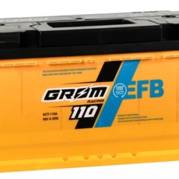 Ogłoszenie - Akumulator 110Ah 920A EN Grom Racing EFB Prawy Plus - Gdynia - 680,00 zł