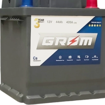 Ogłoszenie - Akumulator 44Ah 420A EN Grom Kostka Prawy Plus - Gdynia - 320,00 zł