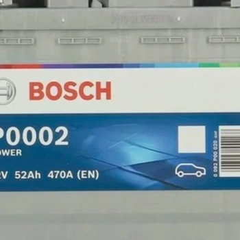 Ogłoszenie - Akumulator 52Ah 470A EN Bosch P02 Prawy Plus - Gdynia - 349,00 zł