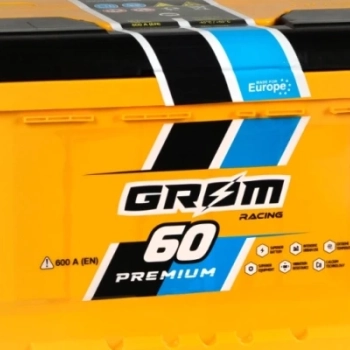 Ogłoszenie - Akumulator 60Ah 600A EN Grom Racing PRAWY PLUS