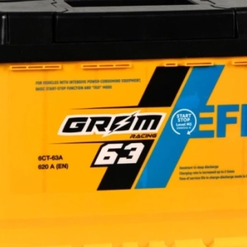 Ogłoszenie - Akumulator 63Ah 620A Grom Racing EFB wysoki - Pomorskie - 490,00 zł