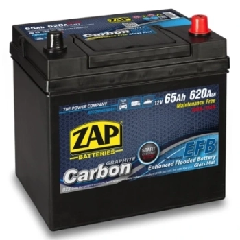 Ogłoszenie - Akumulator 65Ah 620A ZAP CARBON EFB START&STOP Japan P+ - Gdynia - 389,00 zł