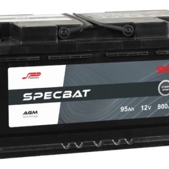 Ogłoszenie - Akumulator 95Ah 800A SPECBAT AGM START&STOP - Pomorskie - 719,00 zł