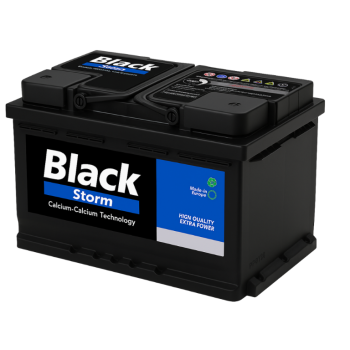 Ogłoszenie - Akumulator 80Ah 720A Black Storm Prawy Plus