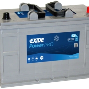 Ogłoszenie - Akumulator 120Ah 870A Exide Power Pro EF1202 P+ - Pomorskie - 545,00 zł