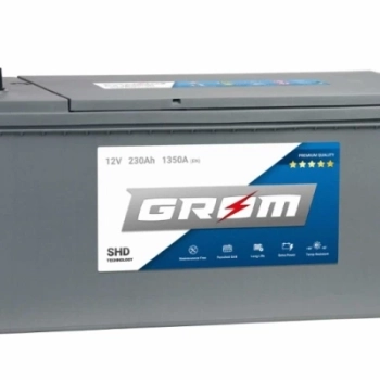 Ogłoszenie - Akumulator 230Ah 1350A GROM SHD Premium - Gdynia - 910,00 zł