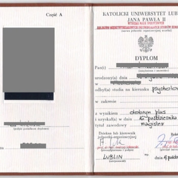 Ogłoszenie - Kup dyplom magistra z wpisem , Kupie dyplom inżyniera Kupię dyplom magistra, kupie mature z wpisem - Niemcy - 950,00 zł