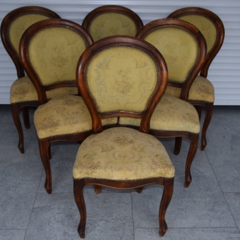 Ogłoszenie - krzesła medaliony 6 sztuk - super stan