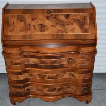 Ogłoszenie - sekretarzyk z drewna orzechowego - jak nowy