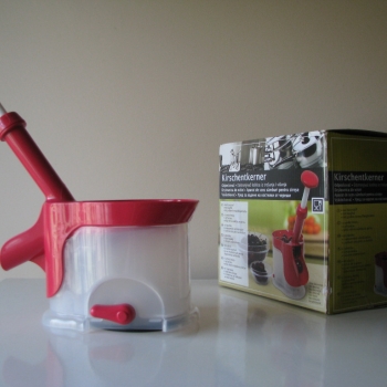 Ogłoszenie - Dobrej jakości, drylownica z przyssawką do wiśni, oliwek, czereśni