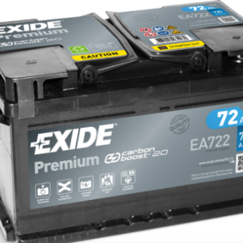 Ogłoszenie - Akumulator 72Ah 720A EA722 Exide Premium