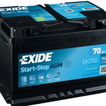 Ogłoszenie - Akumulator EK700 70Ah 760A  EXIDE AGM START&STOP