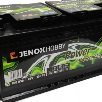 Ogłoszenie - Akumulator 100Ah Jenox Hobby Power - Gdynia - 470,00 zł