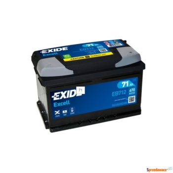 Ogłoszenie - Akumulator Exide Excell 71Ah 670A EB712 EN - Chełm - 399,00 zł