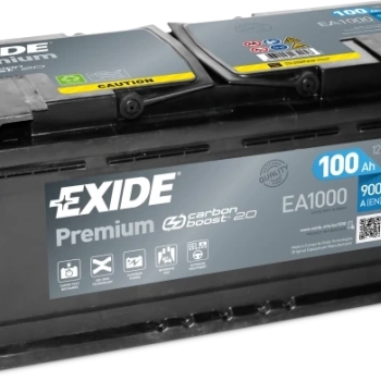 Ogłoszenie - Akumulator 100Ah 900A Exide Premium Ea1000 en Prawy Plus - Tychy - 559,00 zł