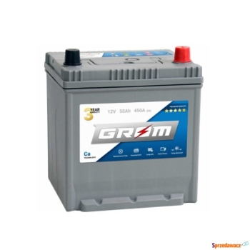 Ogłoszenie - Akumulator GROM Premium 50Ah 450A P+