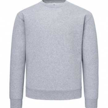 Ogłoszenie - Gruba Bluza Supercotton bez kaptura szara Fruit of the Loom