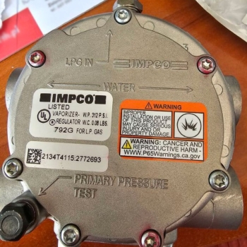 Ogłoszenie - Parownik reduktor gazu LPG Linde oryginał części zamienne wózki widłowe