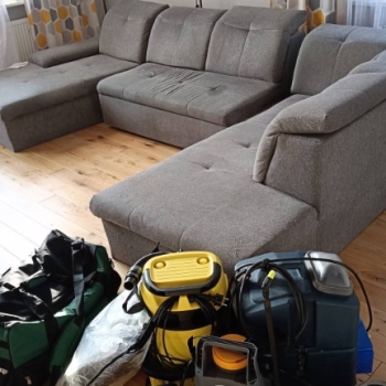 Ogłoszenie - Pranie tapicerki meblowej sofy kanapy materace narożniki Tanio i solidnie 7 dni w tygodniu. Kraków i okolice.