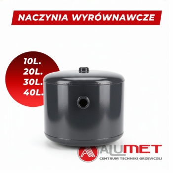 Ogłoszenie - Naczynie wyrównawcze przeponowe CO Nowe Zbiornik 10, 20, 30, 40 Litrów Przeplywowe Wzbiorcze hydrofor