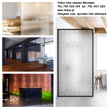 Ogłoszenie - Folie okienne Warszawa Ursus - Folie oklejanie szyb- folie matowe, dekoracyjne, przeciwsłoneczne, bezpieczne Oklejanie