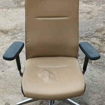 Ogłoszenie - Fotel gabinetowy PROFIM 12SL,używany, skóra,FAKTURA VAT - Wrocław - 399,00 zł