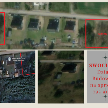 Ogłoszenie - Sprzedam działkę budowlaną 987 m² – Swochowo, 20 minut od morza!