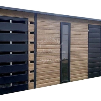 Ogłoszenie - Schowek - domek ogrodowy 6x2,5m - wiata 0,5m - wiata 1,2m - drzwi - 2x okno - brama dwuskrzydłowa ID1057 - Gniezno - 12 090,00 zł