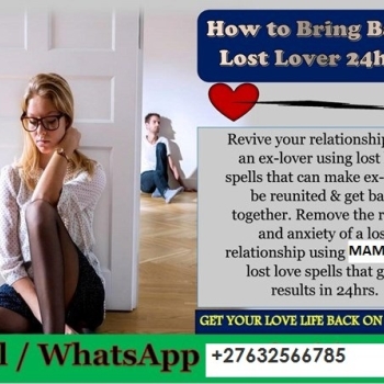 Ogłoszenie - Soul Binding Lost Love spells Caster online ☎️ @ +27-63-256-6785