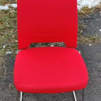 Ogłoszenie - Fotel biurowy PROFI Arca czerwony, używany, FAKTURA VAT - Wrocław - 99,00 zł