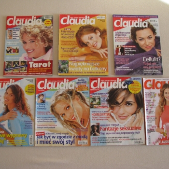 Ogłoszenie - Magazyn Claudia – miesięcznik z lat 1997 - 2013