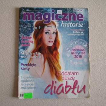 Ogłoszenie - Magiczne historie – magia i ezoteryka, nr 1 z 2015 r.
