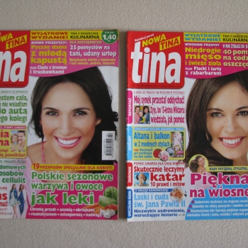 Ogłoszenie - Magazyn Tina nr 10 i 12 z 2014 r. Nowa Tina - Kraków - 4,00 zł