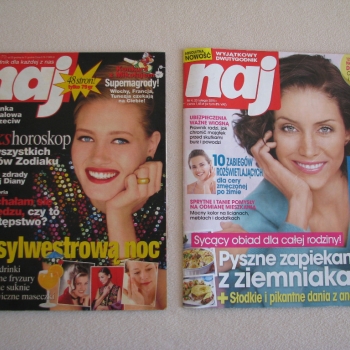 Ogłoszenie - Naj – tygodnik nr 52 z 1995 r. i dwutygodnik nr 4 z 2015 r.