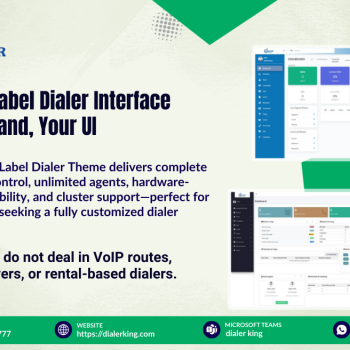 Ogłoszenie - White Label Dialer Interface Your Brand, Your UI