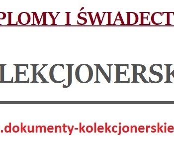 Ogłoszenie - Dyplom magistra z wpisem, Kupię świadectwo szkolne z wpisem