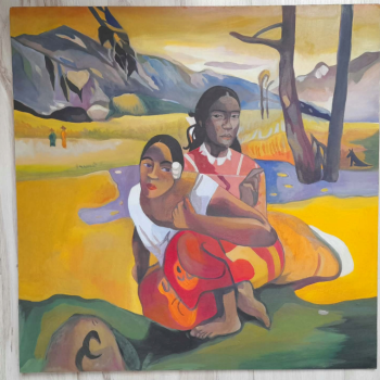 Ogłoszenie - Sprzedam obraz malowany ręcznie - Paul Gaguin - Aleksandrów Kujawski - 400,00 zł