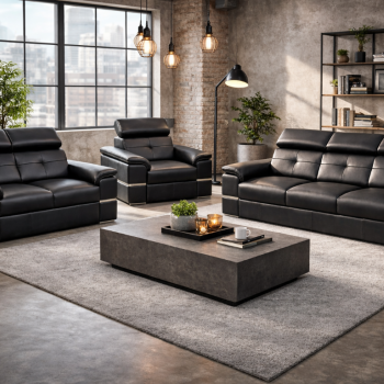 Ogłoszenie - Nowoczesny komplet Dante 321 - skóra naturalna 100%!