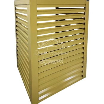 Ogłoszenie - Osłona klimatyzatora – pompy ciepła 120x80x180cm cm Piaskowy ID1149