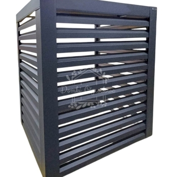 Ogłoszenie - Osłona klimatyzatora – pompy ciepła 100x60x160 cm antracyt ID1146