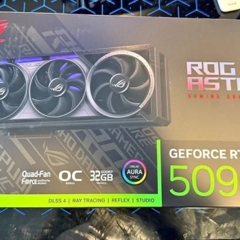 Ogłoszenie - Nowa karta graficzna ASUS ROG Astral GeForce RTX 5090 z 32 GB pamięci GDDR7