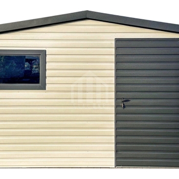 Ogłoszenie - Schowek - domek ogrodowy 3x2m - drzwi - okno - biały - antracyt - dach dwuspadowy SO184 - Gniezno - 4 250,00 zł