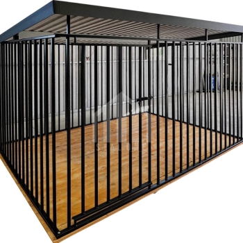 Ogłoszenie - Kojec 3x2m - drewniana podłoga - dach spad w tył SO161