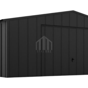 Ogłoszenie - Garaż blaszany 6x6 - brama uchylna - drzwi - blacha Na Rąbek - dach dwuspadowy SO165