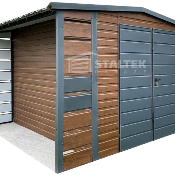 Ogłoszenie - Schowek - domek ogrodowy 2x3 wiata Brama dwuskrzydłowa blachodachówka drewnopodobny ST102 - Radom - 4 750,00 zł