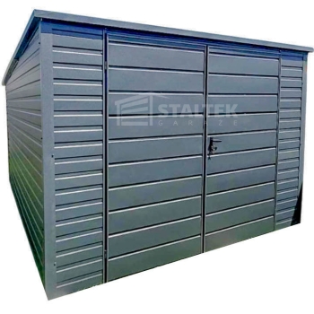 Ogłoszenie - Schowek - Domek Ogrodowy 3x4,5m Brama dwuskrzydłowa - Antracyt - Dach spad w tył ST146 - Nowogard - 4 470,00 zł