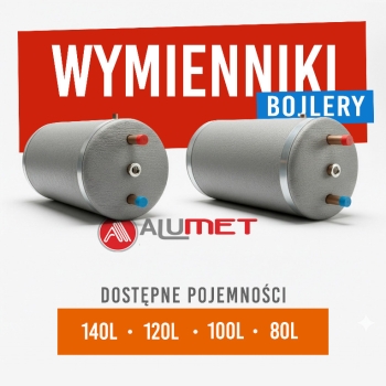 Ogłoszenie - Wymienniki C.W.U. Boilery antykorozyjne podgrzewacz termoizolacja 140L - Sokółka - 980,00 zł