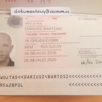 Ogłoszenie - Kup Paszport Nierejestrowany Lub Rejestrowany