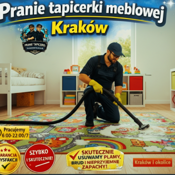 Ogłoszenie - Pranie dywanów, wykładzin, sof, kanap, materace. Tapicerka meblowa. - Kraków - 150,00 zł